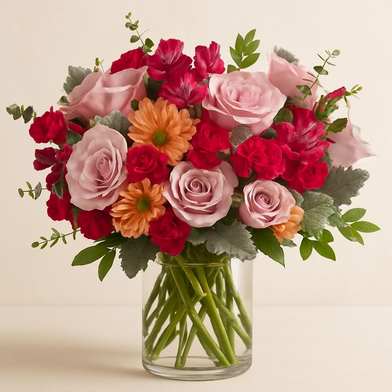 Growing Love Rose Cube