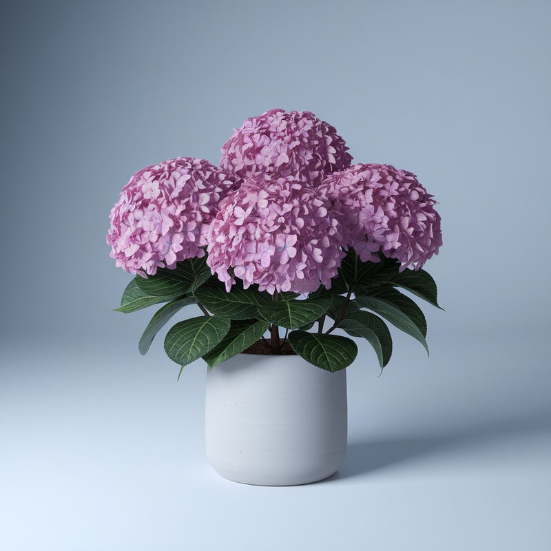 Pink Hydrangea