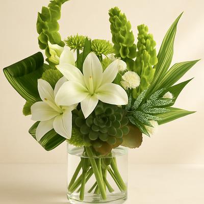 Geometric Succulent Garden