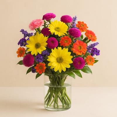 Happy Face Daisy Mug