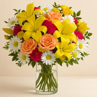 Tickled Pink Daisy Mix